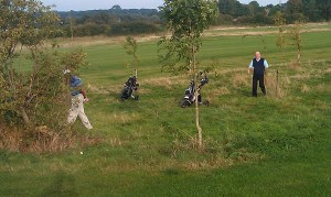 Rutland Water Sept 2013 - Richard Parker managed 39 points from here!