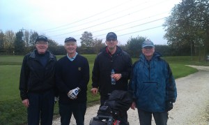Texas Scramble contenders 2013 - Brian, David, Colin & Roy