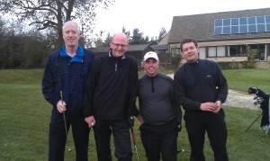 Winning Texas Scramble Group 2013 - Jon, Richard, Les & Ian